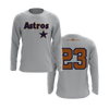 Personalized CCLL Astros Coach Pitch Logo Long Sleeve Shirt