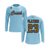 Personalized CCLL Astros Creek Logo Long Sleeve Shirt
