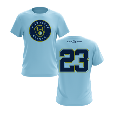 Personalized Brewers Short Sleeve Shirt