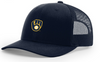 Plantation Spring League Brewers Logo Snapback Hat