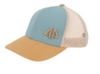 AP Retro Trucker Snapback Hat - Tan