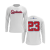 Personalized Cardinals Logo Long Sleeve Shirt