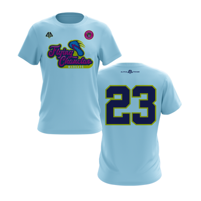 Personalized Margate Flying Chanclas Logo Short Sleeve Shirt