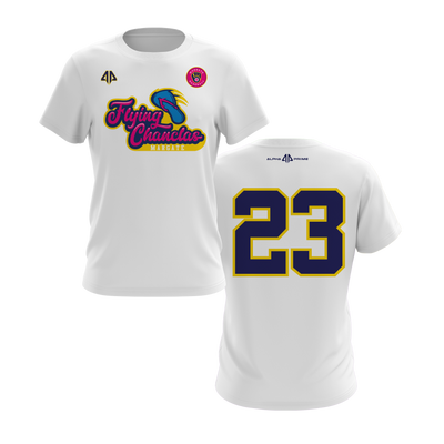 Personalized Margate Flying Chanclas Logo Short Sleeve Shirt