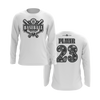 Charcoal/White Teams Long Sleeve Shirt (Aughey, Floyd, Kulnick, & Perez. F)