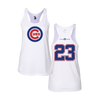 Personalized Cubs White Women's Tank Top