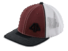 Alpha Prime Series 2 Fitted Hat - 101FPAC-Maroon/Black