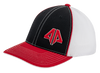 Alpha Prime Series 2 Fitted Hat - 101FPAC-Red/Black/White