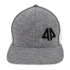 AP Classic Trucker Snapback Hat - 301SPAC-Heather Grey/White