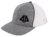 AP Classic Trucker Snapback Hat - 301SPAC-Heather Grey/White