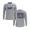 Personalized Margate Dodgers Logo Long Sleeve Shirt