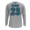 Electric Blue/White Teams Long Sleeve Shirt (Canela, McCardle, & Clark/Piedra)