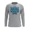 Electric Blue/White Teams Long Sleeve Shirt (Canela, McCardle, & Clark/Piedra)