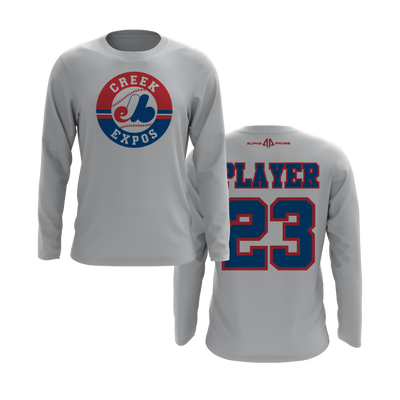 Personalized CCLL Expos Circle Logo Long Sleeve Shirt