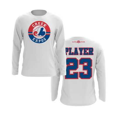 Personalized CCLL Expos Circle Logo Long Sleeve Shirt