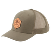 AP Patch Trucker Snapback Hat - 112RCHHX-Olive/Olive