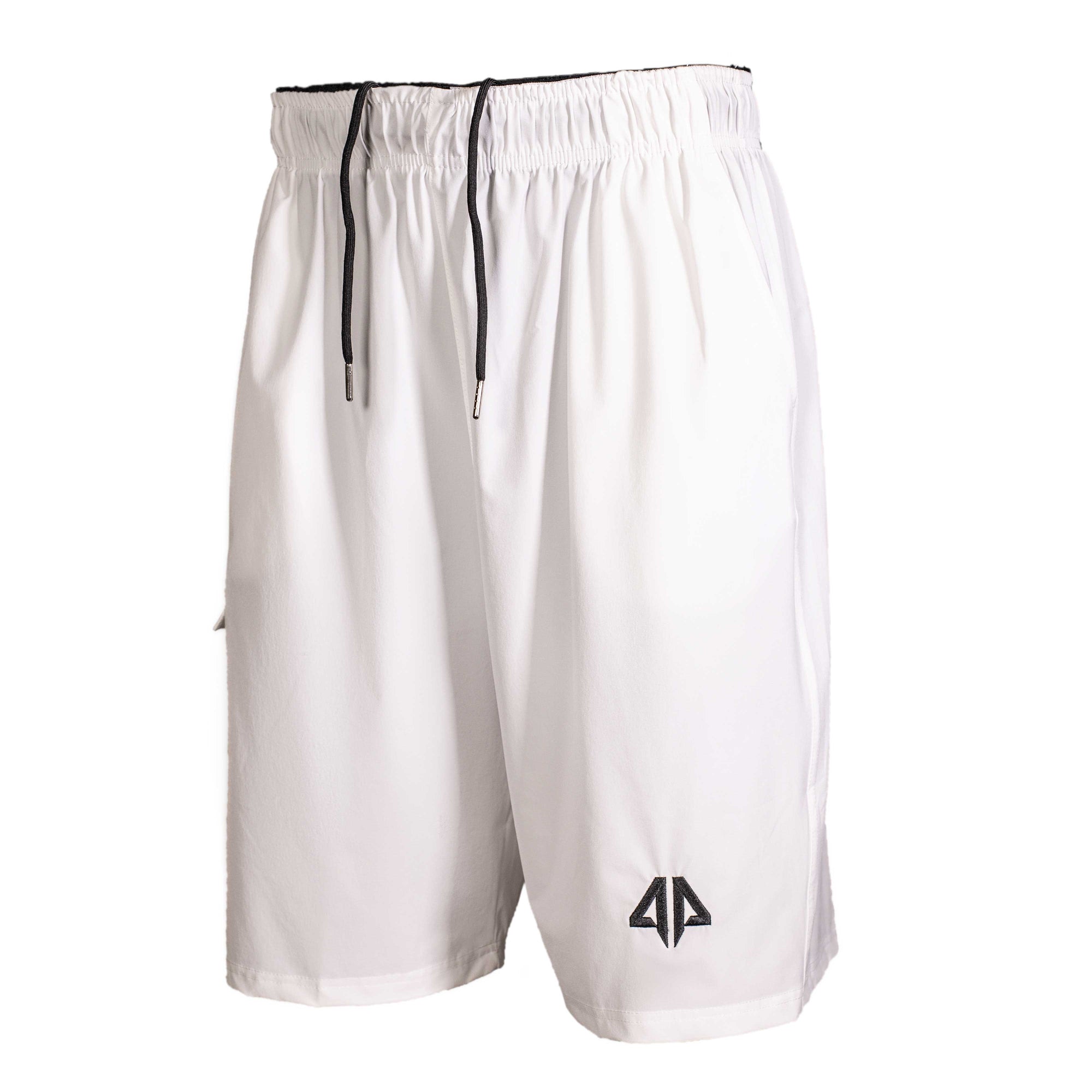 Alpha Prime Microfiber Shorts – White - Alpha Prime Sports