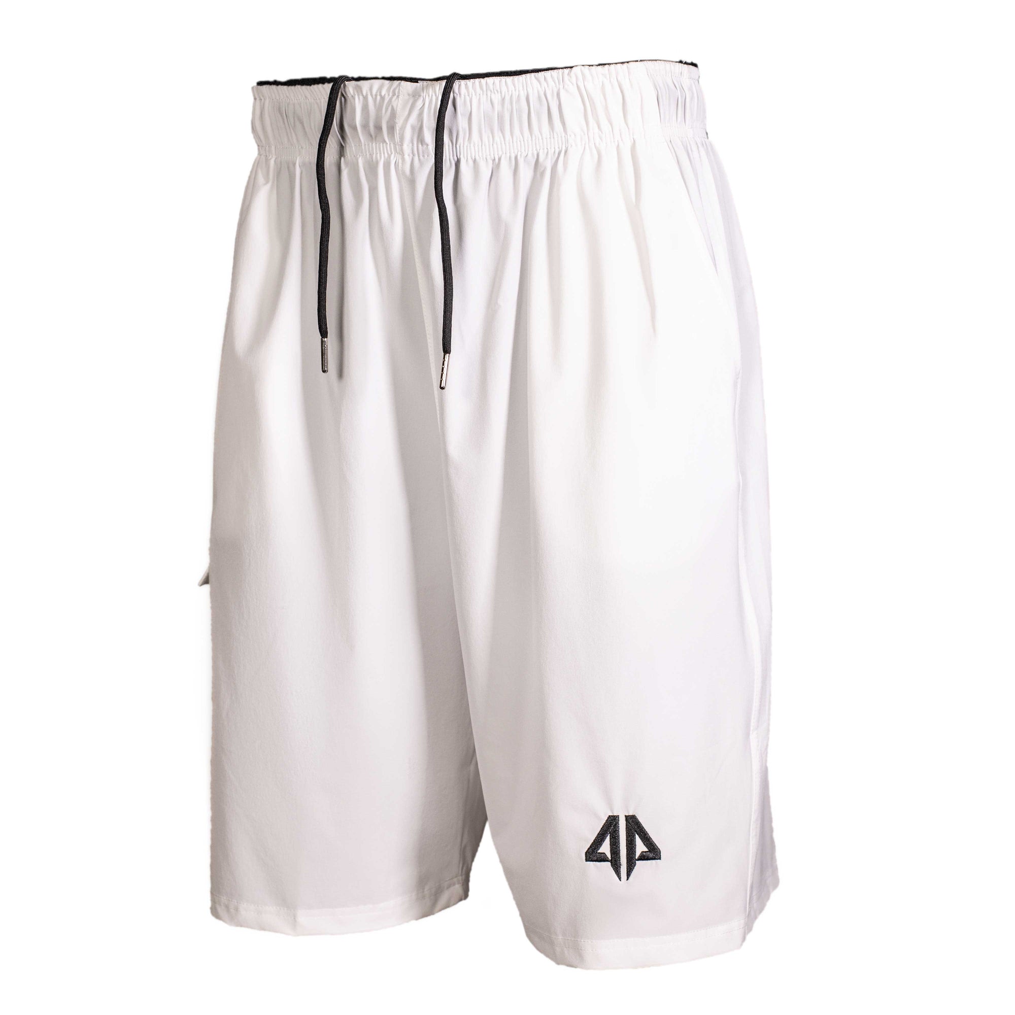 Prime Alpha Shorts – Sports Alpha Prime White Microfiber -