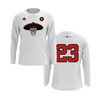Personalized Margate Los Rojos Logo Long Sleeve Shirt