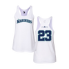 Personalized Mariners White Women's Tank Top
