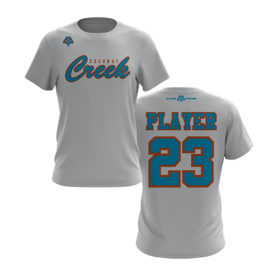 Personalized CCLL Marlins Creek Logo Short Sleeve Shirt