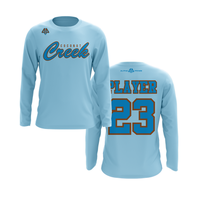 Personalized CCLL Marlins Creek Logo Long Sleeve Shirt