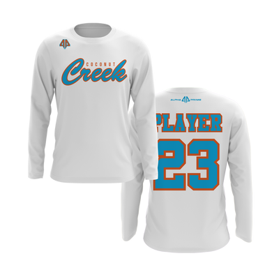 Personalized CCLL Marlins Creek Logo Long Sleeve Shirt