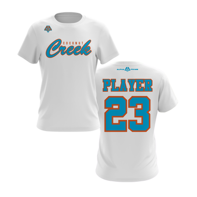 Personalized CCLL Marlins Creek Logo Short Sleeve Shirt