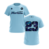 Personalized Margate Marlins Logo Short Sleeve Shirt