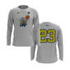Personalized Margate Minions Logo Long Sleeve Shirt