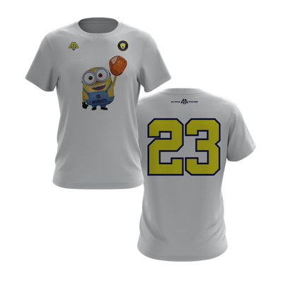 Personalized Margate Minions Logo Short Sleeve Shirt