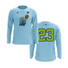 Personalized Margate Minions Logo Long Sleeve Shirt