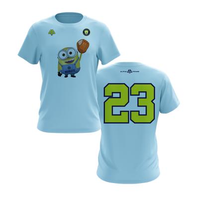 Personalized Margate Minions Logo Short Sleeve Shirt