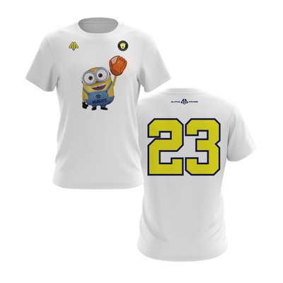 Personalized Margate Minions Logo Short Sleeve Shirt