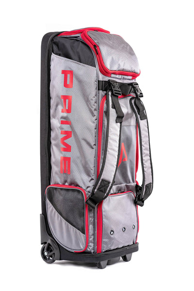 Prime Series II Roller Bat Bag - Grey/Red