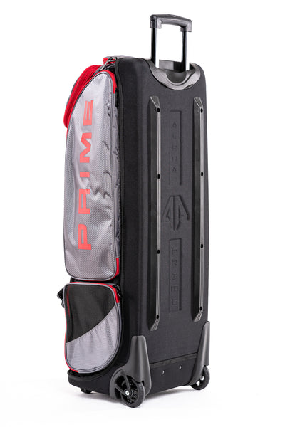 Prime Series II Roller Bat Bag - Grey/Red