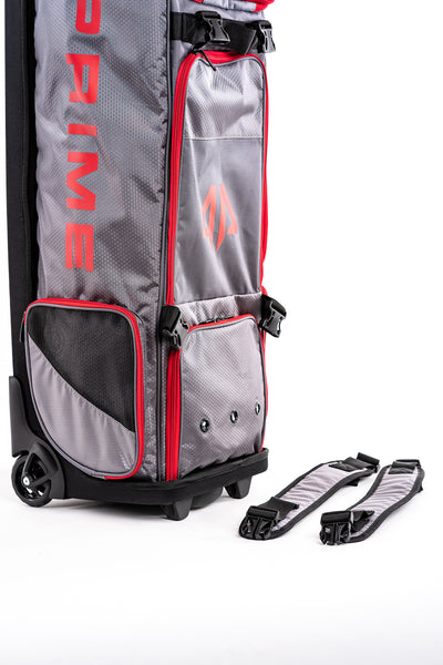 Prime Series II Roller Bat Bag - Grey/Red