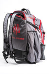 Prime Series II Roller Bat Backpack - Grey/Red