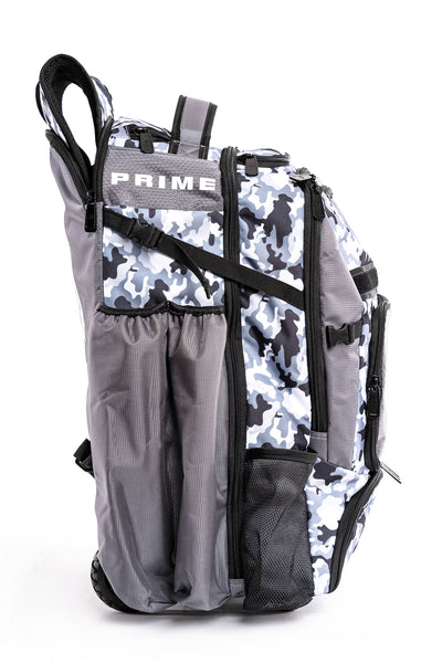 Prime Series II Roller Bat Backpack - White/Camo