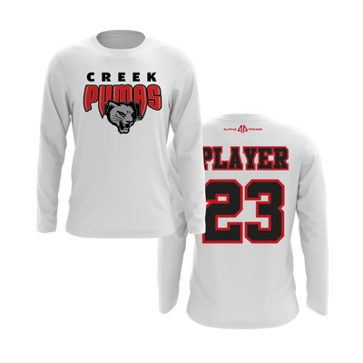 Personalized CCLL Pumas Logo Long Sleeve Shirt