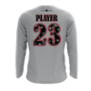 Red/Black Teams Long Sleeve Shirt (Schuldt, Mann, Rodriguez. D, & Nocerino)