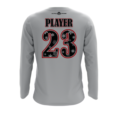 Red/Black Teams Long Sleeve Shirt (Schuldt, Mann, Rodriguez. D, & Nocerino)