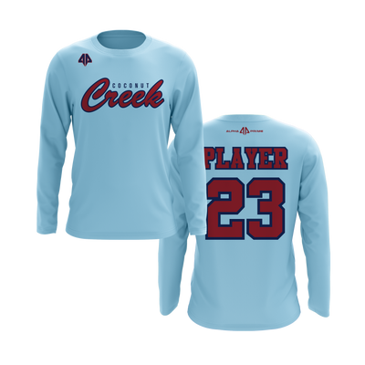 Personalized CCLL Senators Creek Logo Long Sleeve Shirt