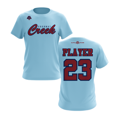 Personalized CCLL Senators Creek Logo Short Sleeve Shirt