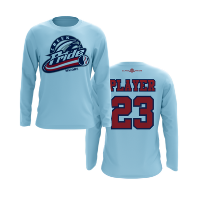 Personalized CCLL Senators Pride Logo Long Sleeve Shirt