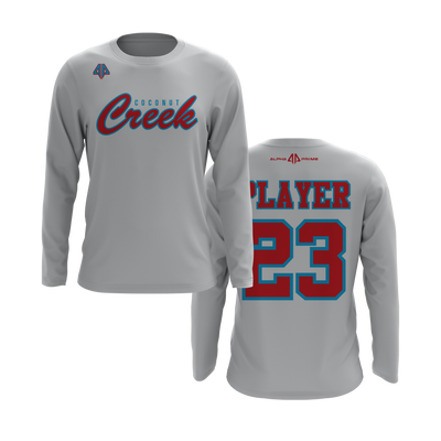 Personalized CCLL Sugar Kings Creek Logo Long Sleeve Shirt