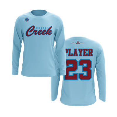Personalized CCLL Sugar Kings Creek Logo Long Sleeve Shirt