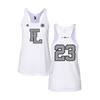 Personalized Margate Superstars Logo White Women's Tank Top