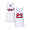 Personalized Twins White Women's Tank Top
