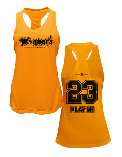 Personalized Wagners Orange Women's Tank Top